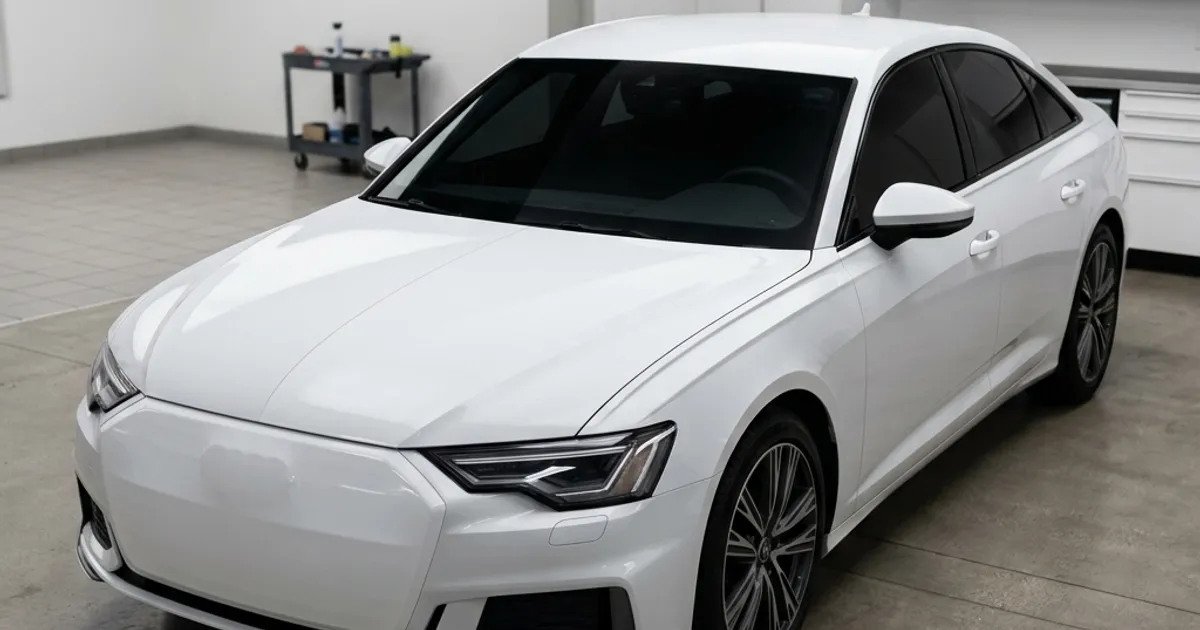 PPF coverage levels on a vehicle